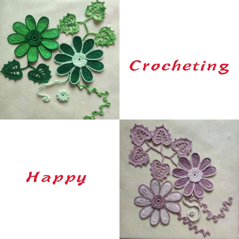 Golo Crochet Thread Size 3 Yarn for Hand Knitting 3 Balls Crochet Yarn for Crocheting - Image 3